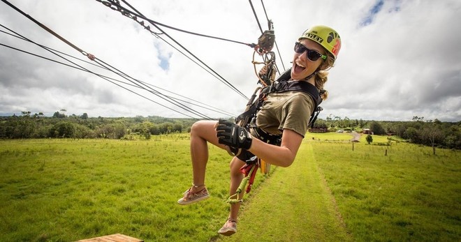 Zipline Through Paradise