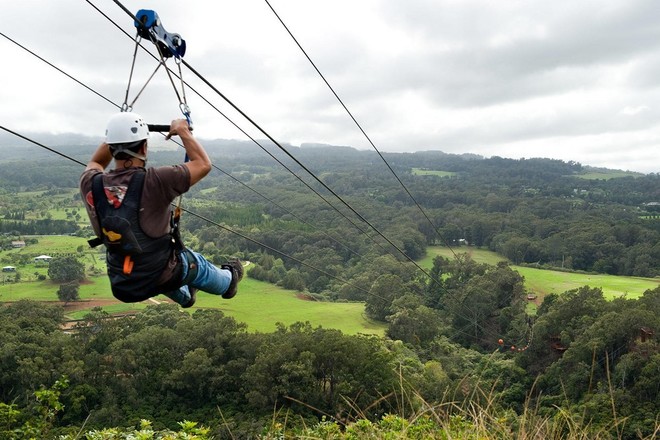 5 Line Side By Side Zipline Tour
