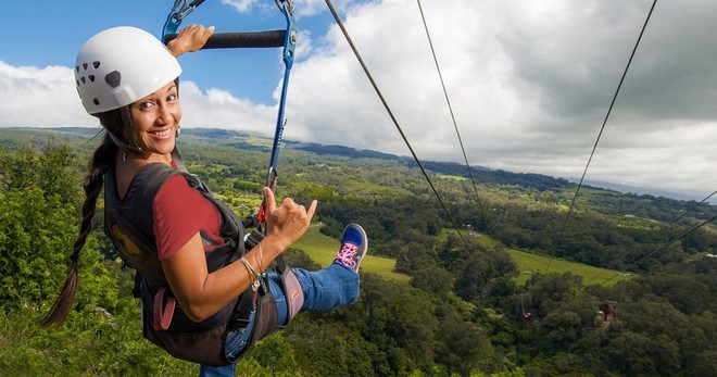 5 Line Side By Side Zipline Tour