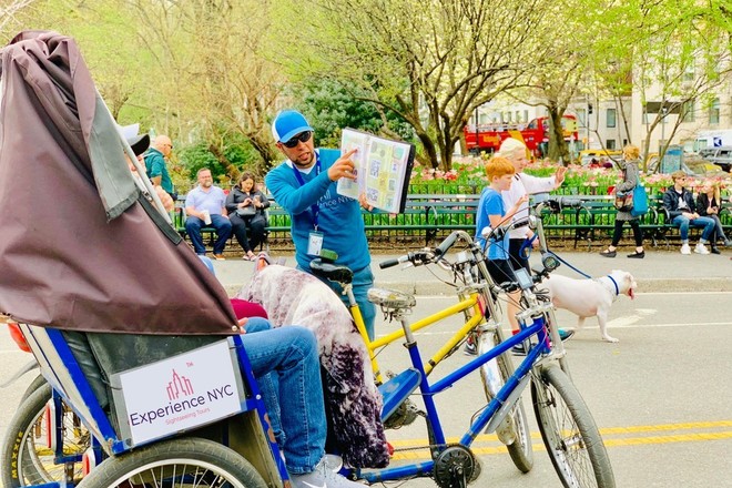 Central Park Pedicab Guided Tour