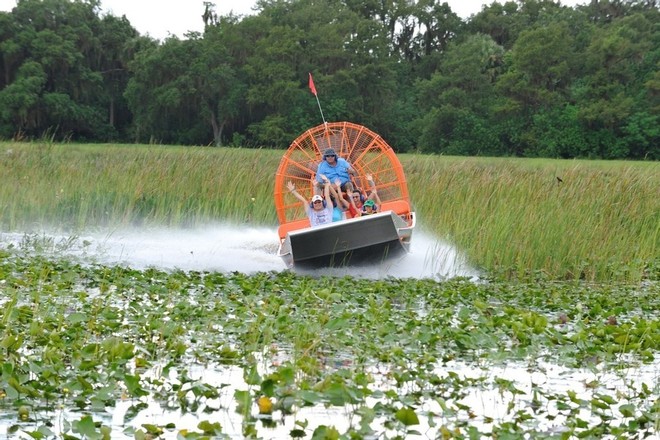 VIP Private Half Hour Airboat Tour - All Ages Welcome