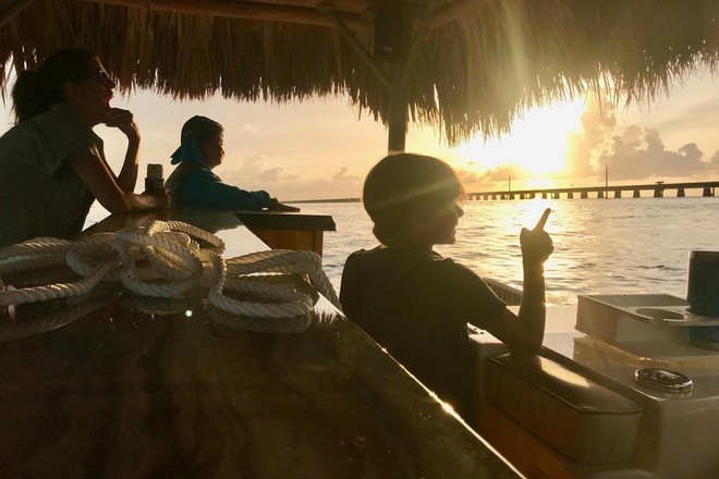 Sunset Tiki Boat Cruise