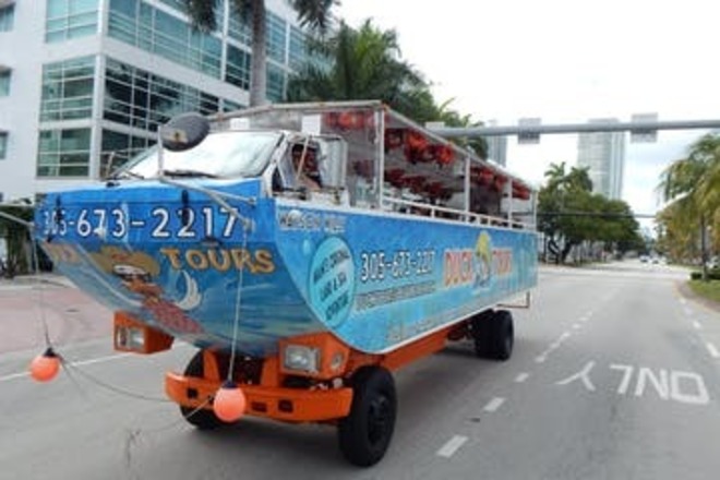 Duck Tours South Beach | 1.5 hrs | All Ages | Daily