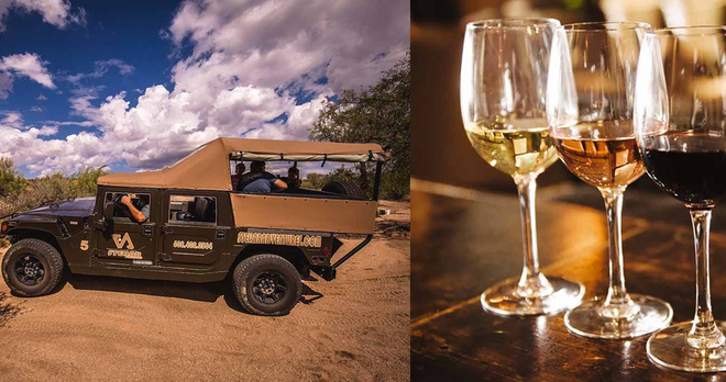 Gravel and Grape Hummer Adventure- 5.5hrs