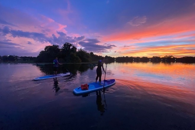 Sunset Paddleboard or Kayak in Paradise