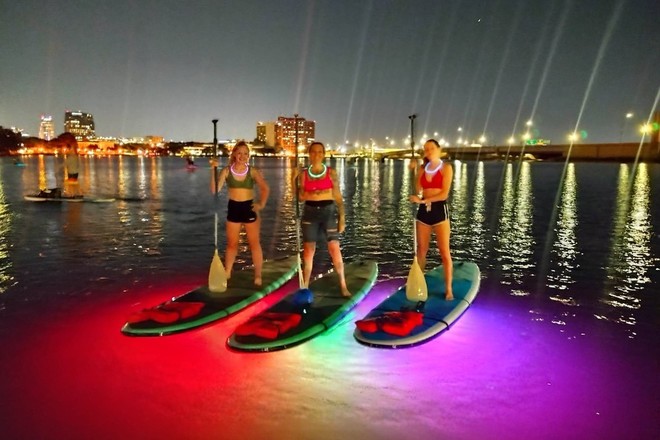 Night Glow Paddleboard or Kayak in Paradise