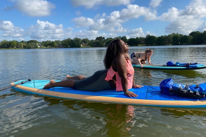 (SUP) Paddle Board Yoga & Meditation in Paradise