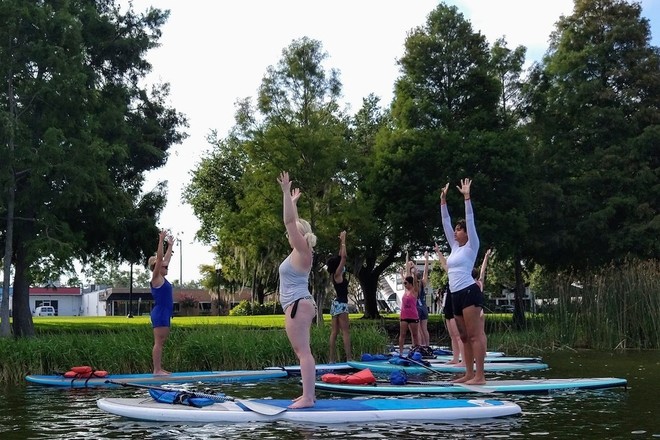 (SUP) Paddle Board Yoga & Meditation in Paradise