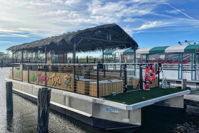 The Freaky Tiki- Boat Party on a Bayou-  1.75hrs