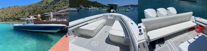37' Intrepid with Triple 350 Yamaha Engines!- 7hrs