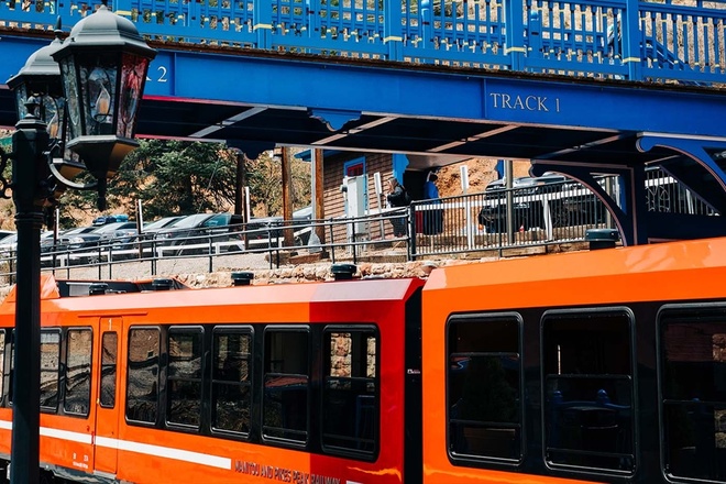 Pikes Peak Cog Railway + Garden of the Gods Tour