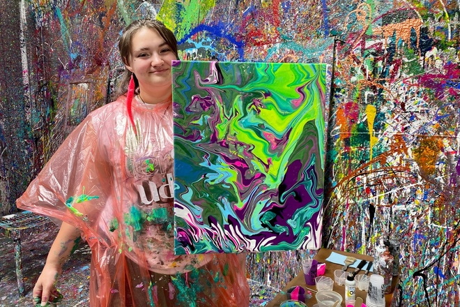 Virginia Highland ACRYLIC POUR SESSION