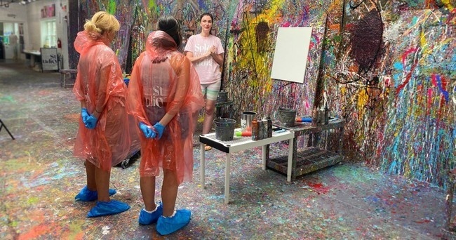 Virginia Highland COLLABORATIVE SPLATTER SESSION