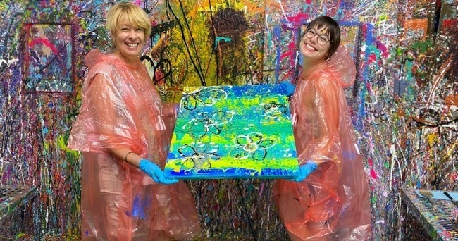 Virginia Highland COLLABORATIVE SPLATTER SESSION