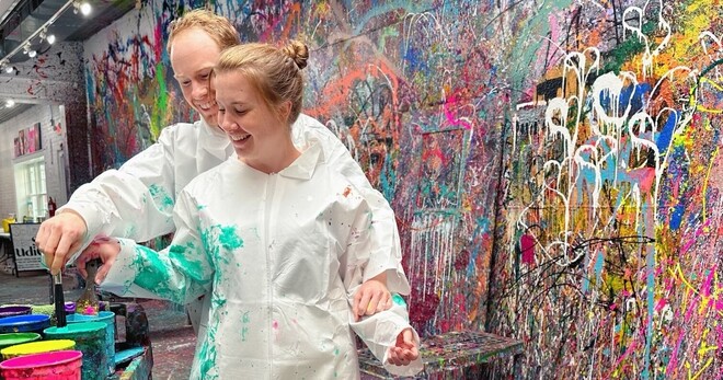 Virginia Highland DATE & CREATE SPLATTER SESSION