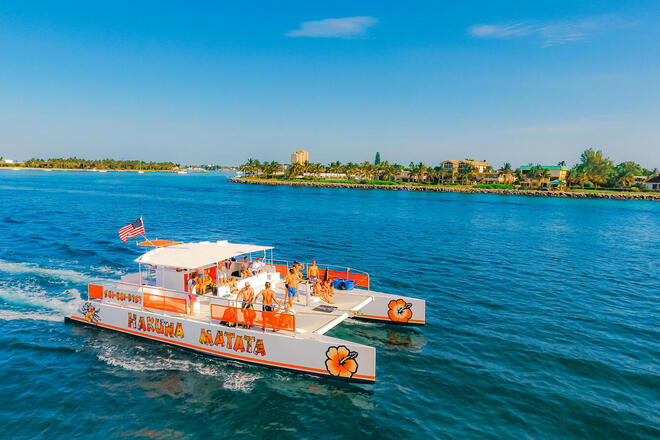 Sip & Dip Cruise to Peanut Island!