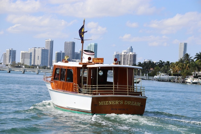 Miami Beach Vintage Yacht Sightseeing Tour
