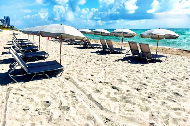 Set of Chairs & Umbrella