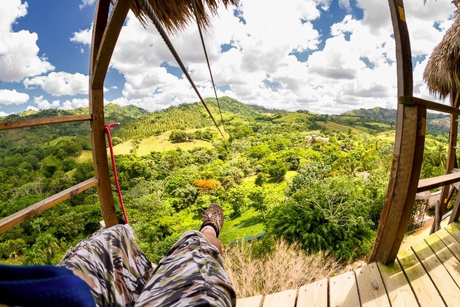 El Limon Waterfall & Zipline Adventure