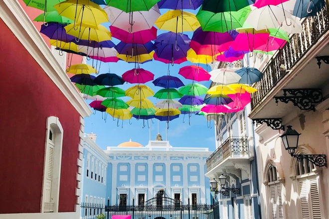 Sunset Walking Tour in Old San Juan