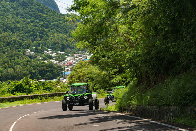Soufriere Safari from North