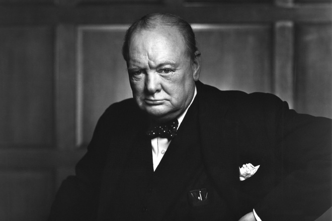 Churchill and London in WW2