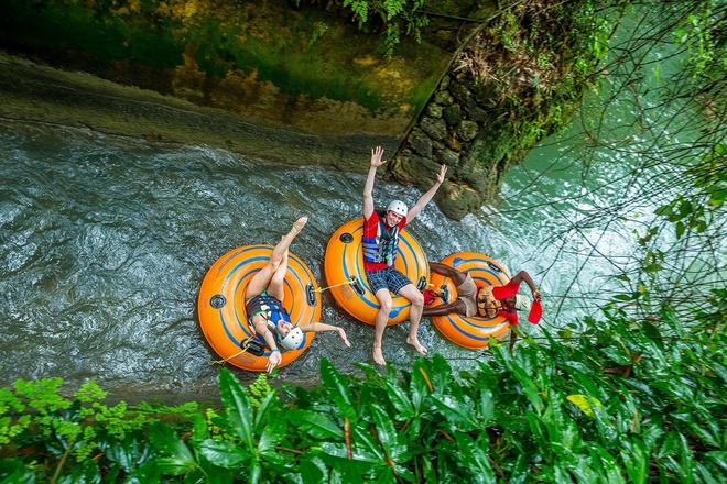 River Tubing and Blue Hole Experience