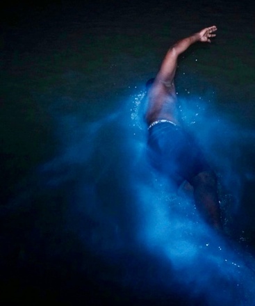 Luminous Lagoon—Glistening Water
