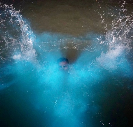 Luminous Lagoon—Glistening Water