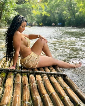 Bamboo Rafting With Limestone Foot Massage -- Lethe Rafting,