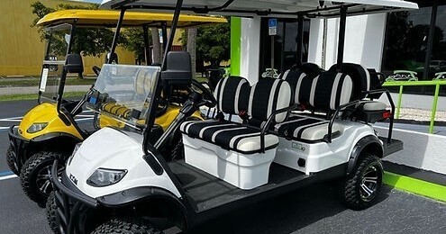 Luxury 6-Seater Street Legal Electric Golf Cart