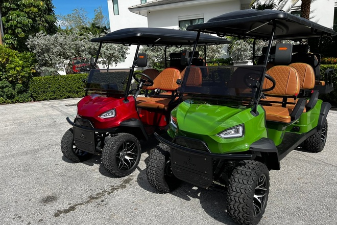 Luxury 6-Seater Street Legal Electric Golf Cart