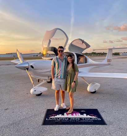 Miami Sunset Private Airplane Tour