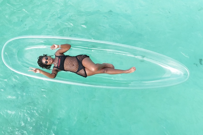 Clear Kayak Drone Photo Shoot